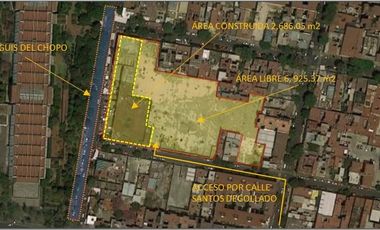 Terreno en Renta de 9,330 m2, Alcaldía Cuauhtémoc, CDMX.