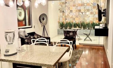 🏡 ¡ALQUILER EXCLUSIVO! Mini Dúplex con TERRAZA-JARDÍN + PISCINA en SAN ISIDRO 🌿