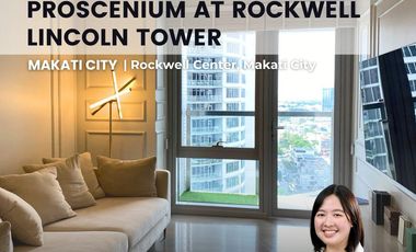 FOR SALE: Proscenium at Rockwell, Lincoln Tower - 1BR Flat, Makati (Direct Buyers Only) - Joya Lofts and Towers,