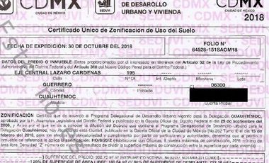 Se Renta Terreno en Eje Central 195, Amplio uso de suelo comercial.