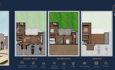 Casa con recámara en PB con vestidor y baño