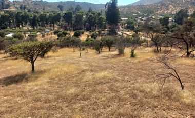 Villa Alemana, vende hermoso terreno rural semi plano 3.800 mts²