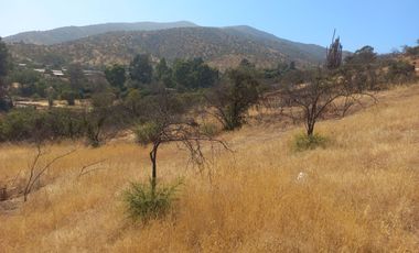 Villa Alemana, vende hermoso terreno rural semi plano 3.800 mts²