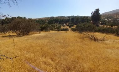 Villa Alemana, vende hermoso terreno rural semi plano 3.800 mts²