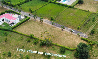 Lote en el condominio santa fiora en la vereda de Apiay