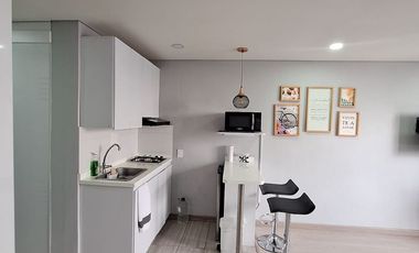 EXCELENTE APTO ESTUDIO AMOBLADO EN CHAPINERO
