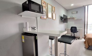 EXCELENTE APTO ESTUDIO AMOBLADO EN CHAPINERO
