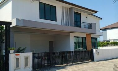 Single house, The Proud Rise, Phanthai Norasing - Rama 2, new house, never lived in, near the lake.