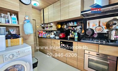 2-storey detached house, 82.3 sq.w., Fa Piyarom Village, Lake Grand Phase 13, near Ban Fa Le Marche Market, Soi Lam Luk Ka 115, Lam Luk Ka Road (Khlon
