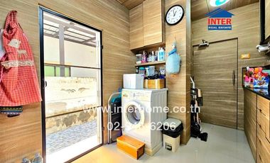 2-storey detached house, 82.3 sq.w., Fa Piyarom Village, Lake Grand Phase 13, near Ban Fa Le Marche Market, Soi Lam Luk Ka 115, Lam Luk Ka Road (Khlon