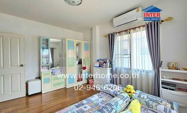 2-storey detached house, 82.3 sq.w., Fa Piyarom Village, Lake Grand Phase 13, near Ban Fa Le Marche Market, Soi Lam Luk Ka 115, Lam Luk Ka Road (Khlon