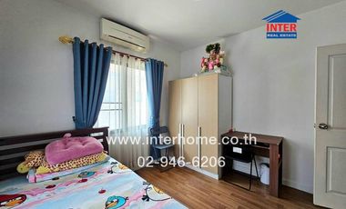2-storey detached house, 82.3 sq.w., Fa Piyarom Village, Lake Grand Phase 13, near Ban Fa Le Marche Market, Soi Lam Luk Ka 115, Lam Luk Ka Road (Khlon