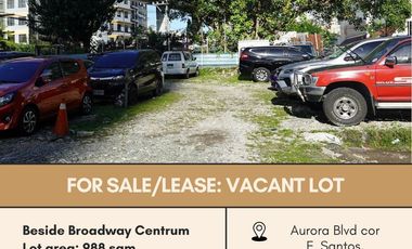 Lot for rent in A. Soriano Street, Ermitaño, 1st District, San Juan, Eastern Manila District