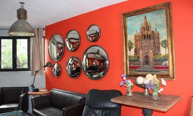 Loft Escarlata, oportunidad en San Miguel de Allende