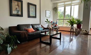 Alquilo flat de 104m2 frente al parque amoblado de 2 dorm en Barranco