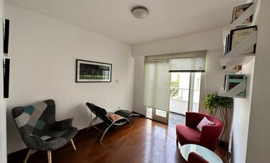 Alquilo flat de 104m2 frente al parque amoblado de 2 dorm en Barranco