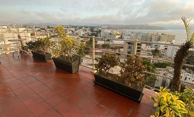 Alquilo flat de 104m2 frente al parque amoblado de 2 dorm en Barranco