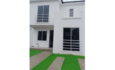 C348 - Venta Casa a Estrenar en Porton del Río -  Vicriel - Daule - Ave. León Febres Cordero