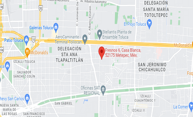 Casa En Venta En Cda. Fresnos 6, Mz 009, Casa Blanca, Metepec, Estado De México