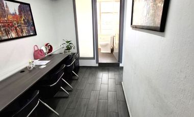 OFICINA EN VENTA DE 126 M2, CUENTA CON SIETE CUBICULOS EN LA COL. PORTALES SUR