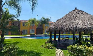 Casa en venta, fraccionamiento con alberca, jardin y vigilancia las 24 horas