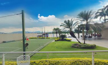 D251 - Alquiler Departamento en Samborondón - Urb Guayaquil Tenis - Vista al río