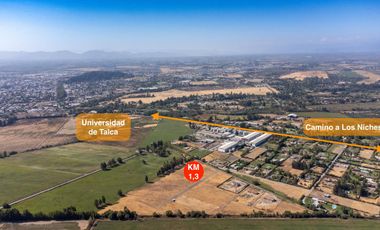 Se vende parcela de 5.000m2 en KM1,3 de Camino a Los Niches, Curicó