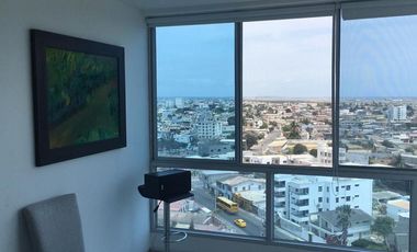 D212 - Venta Departamento en Salinas Edificio Moderno - Mar - Playa