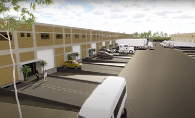 Venta de Bodegas industriales nuevas desde 404 m2  en Cancún
