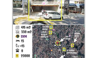JUAL PENGINAPAN GUEST HOUSE LOKASI STRATEGIS DI MAINROAD SETIABUDI BANDUNG