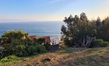 Reñaca, El Encanto, Terreno 600 M2, Panorámica Vista al Mar