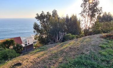 Reñaca, El Encanto, Terreno 600 M2, Panorámica Vista al Mar