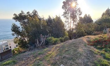Reñaca, El Encanto, Terreno 600 M2, Panorámica Vista al Mar