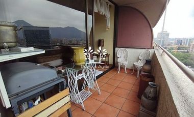 Departamento con vista al Parque Araucano en Las Condes