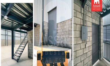 Renta de Bodega Industrial 575m² | PARQUE INDUSTRUIAL PUNTO SAN SEBASTIAN | El Salto