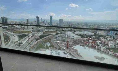 Departamento en renta en la atlixcayotl zona angelópolis con amenidades