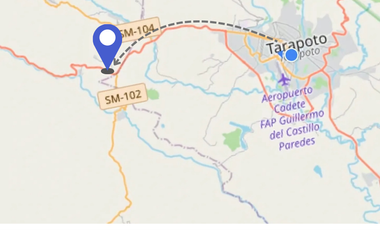 Si, tú, el que tiene planes 'grandes' para Tarapoto: 1.7 ha a pie de la Marginal te están esperando. Hotel, almacén, grifo...hazlo realidad aquí.