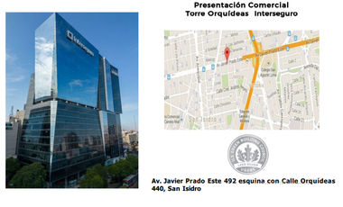 SE ALQUILAN OFICINAS EN TORRE / JAVIER PRADO CON SAN ISIDRO