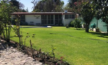 VENTA de CASA tipo campestre de UNA PLANTA, Fraccionamiento Cabañas de Valsequillo