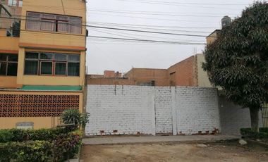 Venta Terreno En Los Olivos De 160M2 En Urb. Parque Naranjal