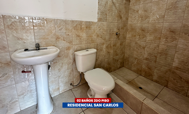 Casa En Alquiler - Residencial San Carlos (Ica)