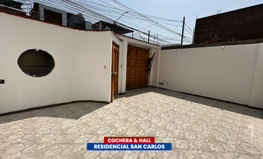 Casa En Alquiler - Residencial San Carlos (Ica)