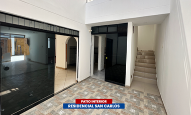 Casa En Alquiler - Residencial San Carlos (Ica)