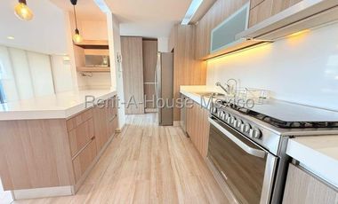 Santa Fe Juriquilla - RENTA. Departamento semiamueblado de 3 recámaras