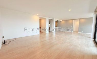 Santa Fe Juriquilla - RENTA. Departamento semiamueblado de 3 recámaras