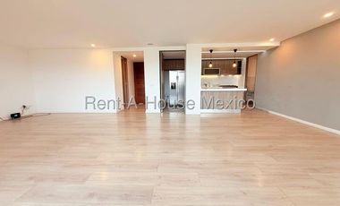 Santa Fe Juriquilla - RENTA. Departamento semiamueblado de 3 recámaras