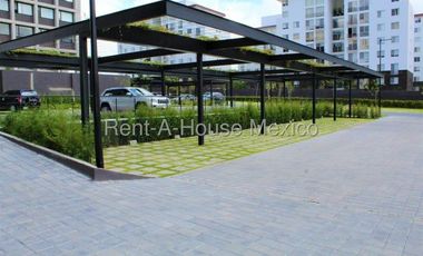 Santa Fe Juriquilla - RENTA. Departamento semiamueblado de 3 recámaras