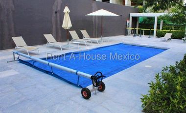 Santa Fe Juriquilla - RENTA. Departamento semiamueblado de 3 recámaras