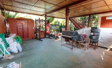 Vacation home for sale, 2-storey teak gold, in the village, near international school, only 500 meters.