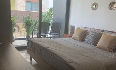 DEPARTAMENTO DE 3 RECAMARAS EN RENTA EN THE SHORE PLAYA DEL CARMEN
